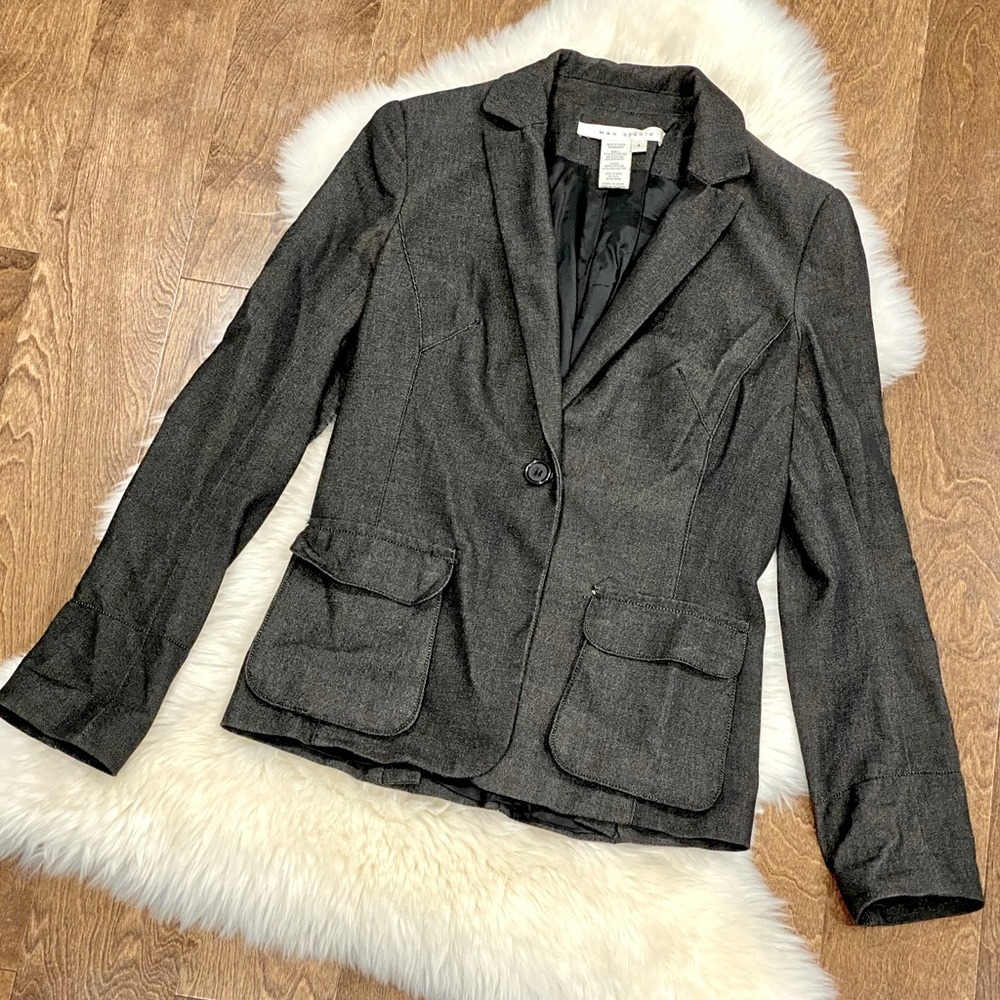 Max Studio Boyfriend Blazer